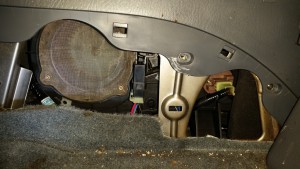 Left to right: Blower intake (grey), relay (black), transistor assembly (brown)